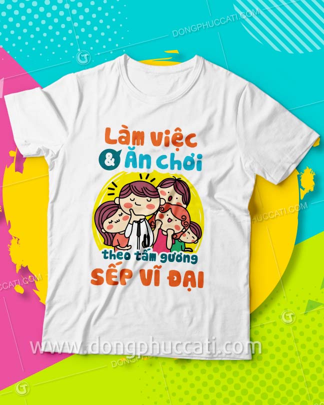 Đồng phục áo thun đi biển